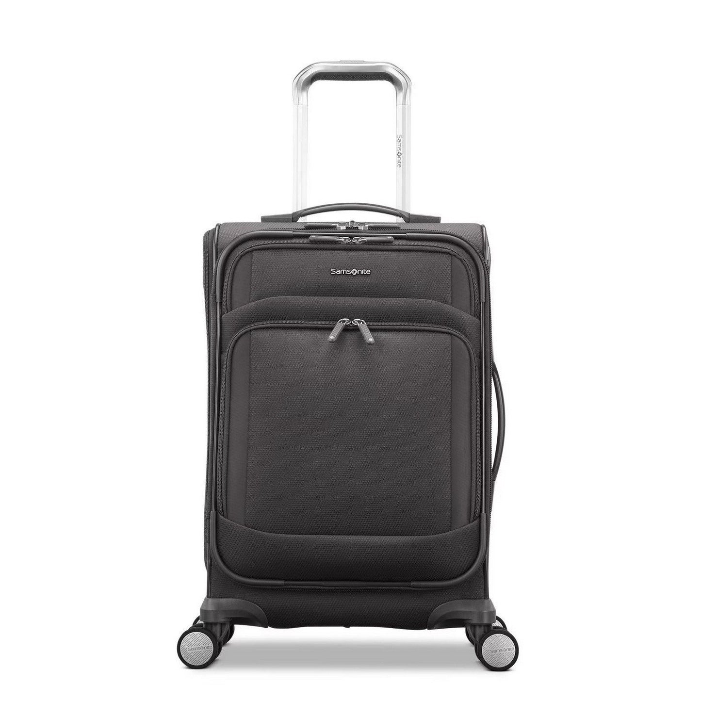 Samsonite 2 pc Softside Spinner Wheel Luggage Set Rolling Expandable Suitcases