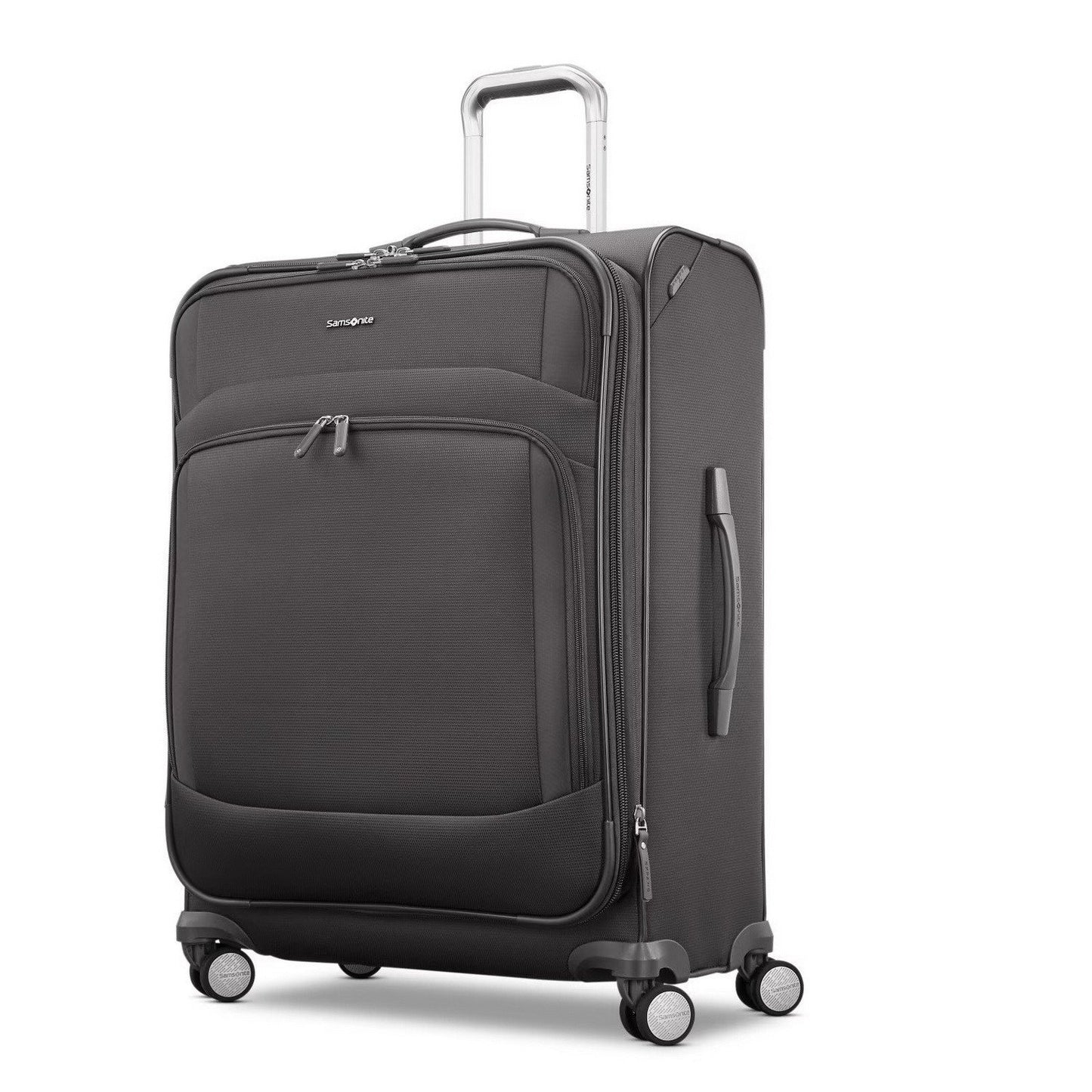 Samsonite 2 pc Softside Spinner Wheel Luggage Set Rolling Expandable Suitcases