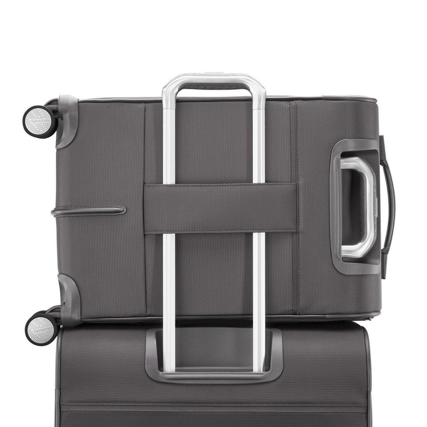 Samsonite 2 pc Softside Spinner Wheel Luggage Set Rolling Expandable Suitcases