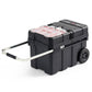 Keter Rolling ToolBox with Telescoping Handle 18" Cantilever Tool Box Organizer