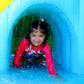Kids Large Inflatable Water Slide Splash Pool Climbing Wall My First Waterslide