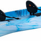 Envoy Tandem 2 Person Kayak Sit On Top Flat Bottom with Paddles 10'-6" Long