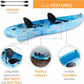 Envoy Tandem 2 Person Kayak Sit On Top Flat Bottom with Paddles 10'-6" Long
