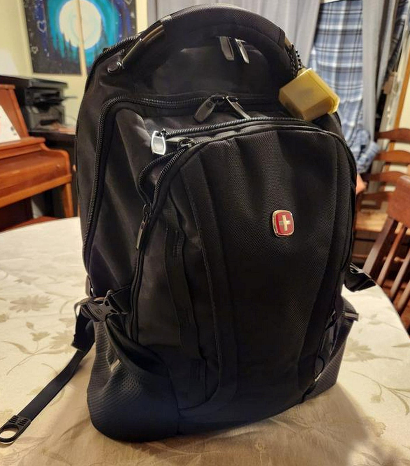 Swiss Gear 16" Laptop Backpack Padded Compartment Multiple Pockets TSA Swissgear