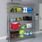 5 Shelf Wire Shelving Metal Storage Rack Heavy Duty Chrome Plated Steel 60" Wide