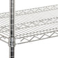 5 Shelf Wire Shelving Metal Storage Rack Heavy Duty Chrome Plated Steel 60" Wide