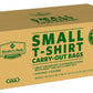 2000 Small T-Shirt Carry Out Retail Plastic Bags Recyclable Store Shopping 2,000