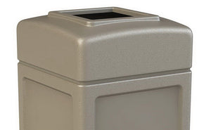 Commercial Outdoor Trash Can Large 42 Gallon Site Lot Garbage Waste Container