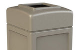 Commercial Outdoor Trash Can Large 42 Gallon Site Lot Garbage Waste Container
