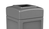 Commercial Outdoor Trash Can Large 42 Gallon Site Lot Garbage Waste Container