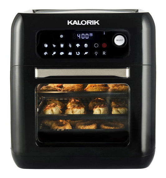 Kalorik 6 Quart Air Fryer Oven with Accessories Multicooker Recipe Book