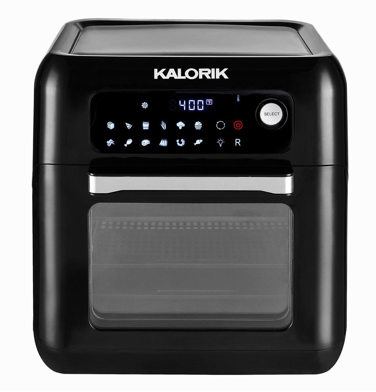 Kalorik 6 Quart Air Fryer Oven with Accessories Multicooker Recipe Book