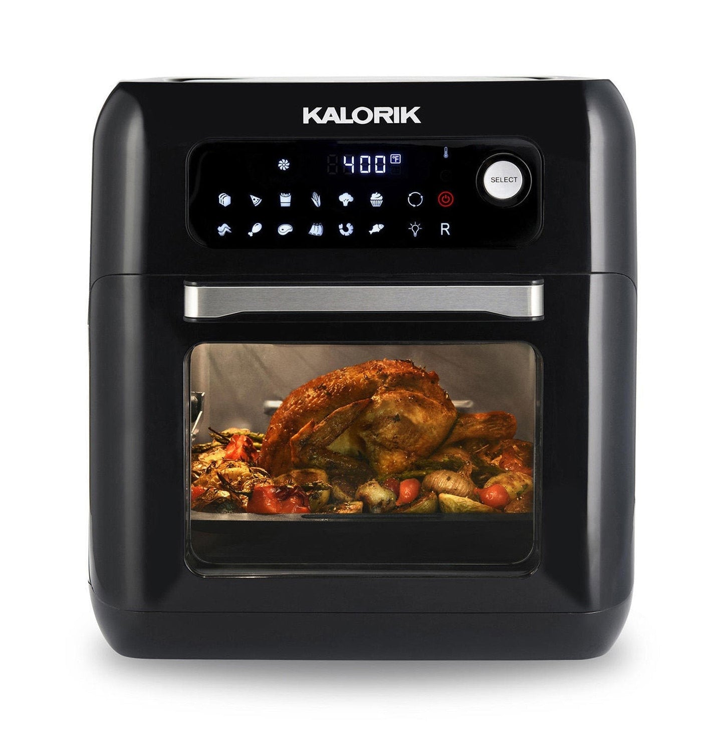 Kalorik 6 Quart Air Fryer Oven with Accessories Multicooker Recipe Book