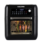 Kalorik 6 Quart Air Fryer Oven with Accessories Multicooker Recipe Book