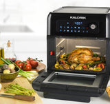 Kalorik 6 Quart Air Fryer Oven with Accessories Multicooker Recipe Book