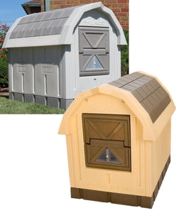 Insulated Dog House Large Doghouse Winter Dog Palace Med to Large Breed