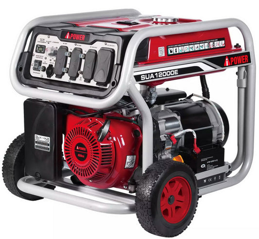 A-iPower 9000 / 12000 Watt Portable Generator Gasoline Powered Electric Start