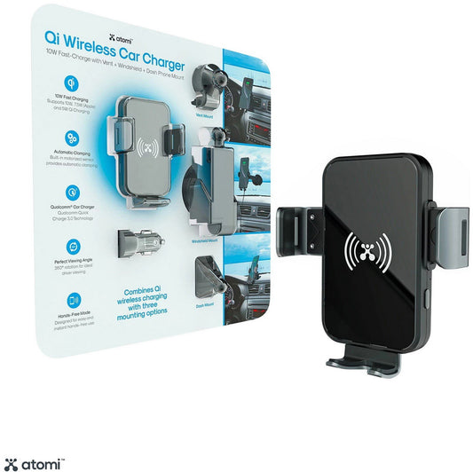 Atomi Qi Wireless Car Charger