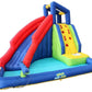 Kids Large Inflatable Water Slide Splash Pool Climbing Wall My First Waterslide