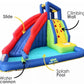 Kids Large Inflatable Water Slide Splash Pool Climbing Wall My First Waterslide