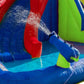 Kids Large Inflatable Water Slide Splash Pool Climbing Wall My First Waterslide