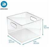 iDesign Set of 10 Refrigerator Freezer Storage Bins Fridge Organizer Starter Set