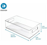 iDesign Set of 10 Refrigerator Freezer Storage Bins Fridge Organizer Starter Set