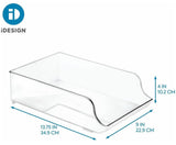 iDesign Set of 10 Refrigerator Freezer Storage Bins Fridge Organizer Starter Set