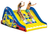 Inflatable Floating Lake Pool Slide AND 10' Walkway Platform Foam Water Raft WOW