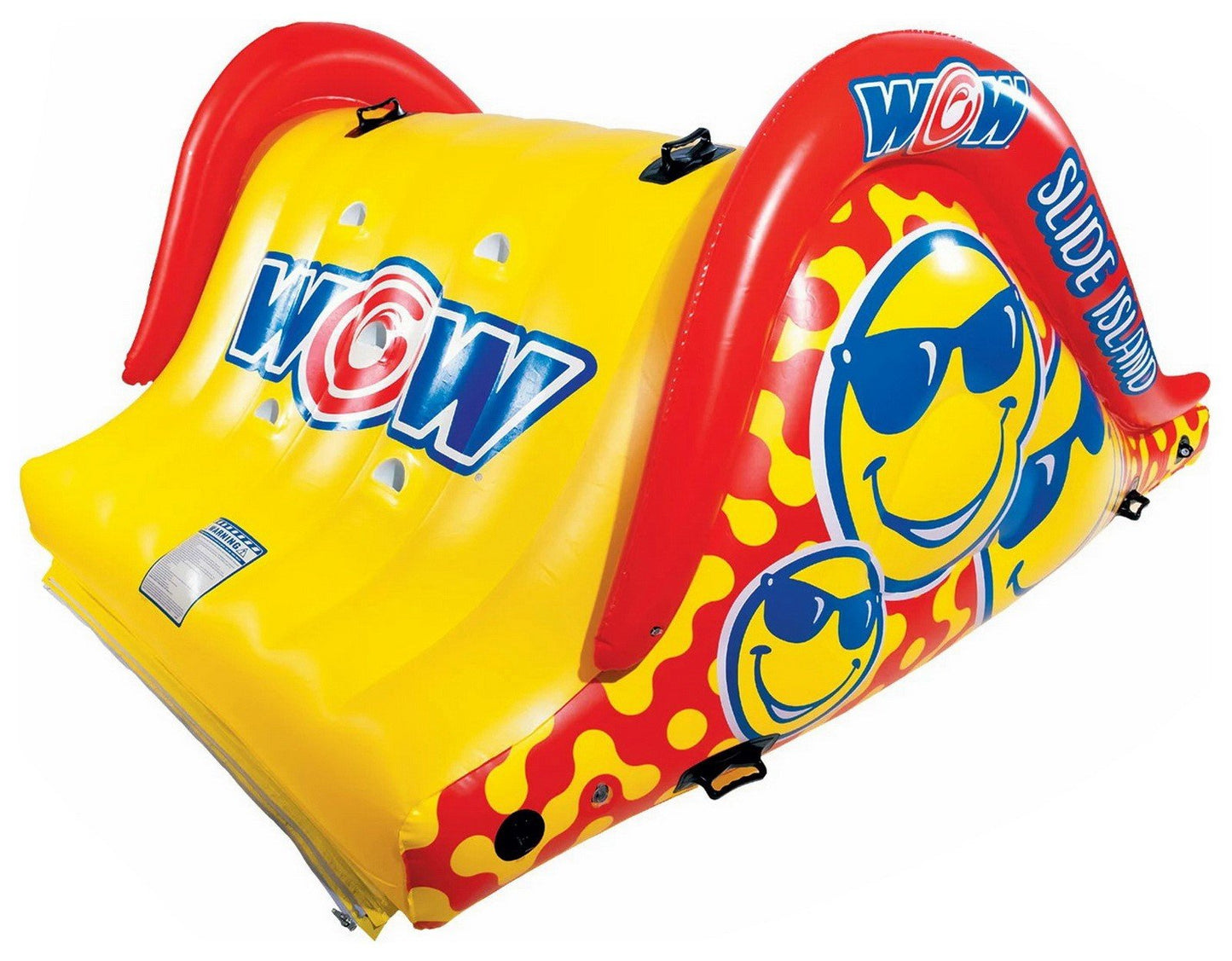 Inflatable Floating Lake Pool Slide AND 10' Walkway Platform Foam Water Raft WOW