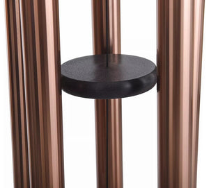 Large Copper Finish Wind Chime 68" Tall Harmonic Tones 5 Aluminum Tubes