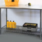 Rolling Stainless Steel Top Work Table NSF Metal Kitchen 49" x 24" Locking Wheel