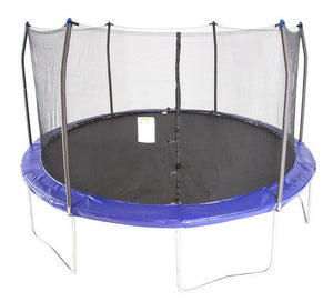 Skywalker 15' Round Trampoline 96 Spring Steel Frame Safety Net Enclosure